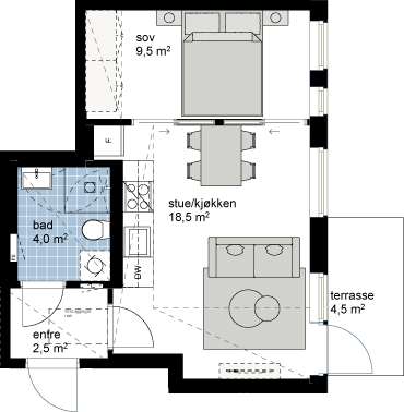 Plantegning 1